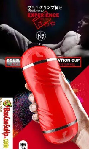 Long Menstrong 5D Dual-End Masturbation Cup Realistic Tight — Durable, Hygienic, and Affordable