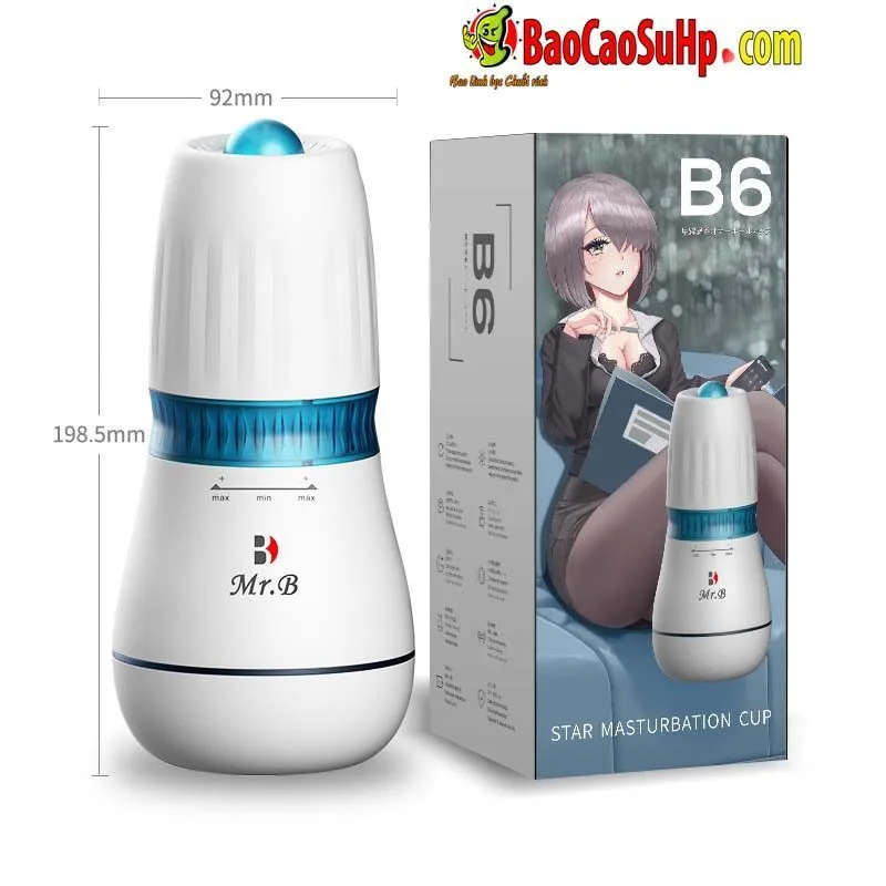 Mr B Ouyasi Compact Auto Heating & Vibration Male — hình 5