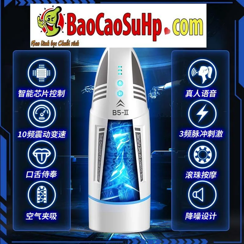 MrB 5 Patrick Automatic Vibrating Suction Cup Male — hình 5