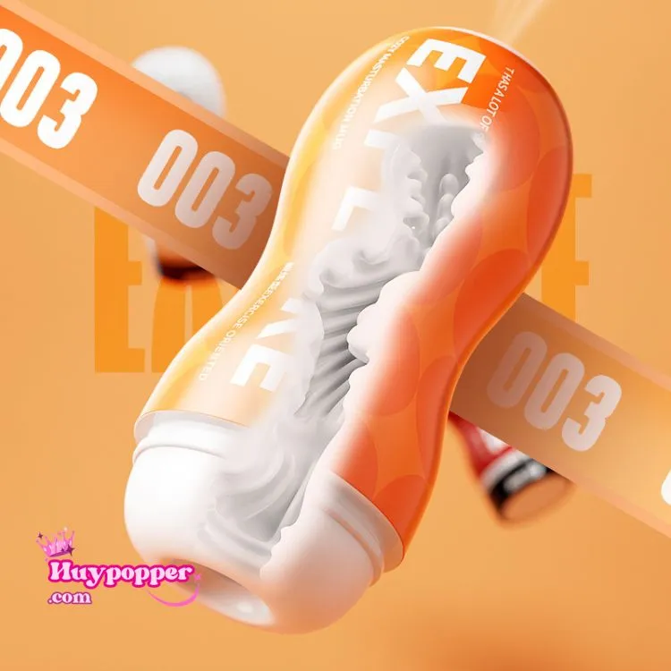 Explore Discreet Silicone Male Masturbation Cup — hình 4