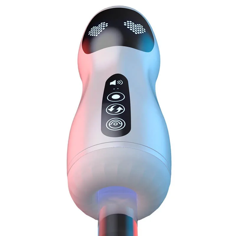Robot Male Masturbator Cup with Vibration and Sound — Superior Quality & Design