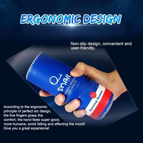 Snail Dancing Queen 20 Mode Rechargeable Transparent — Crafted for premium comfort and performance, it promises to