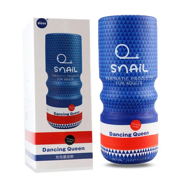 Snail Dancing Queen 20 Mode Rechargeable Transparent — Both models are hygienic and easy to clean, ensuring a safe