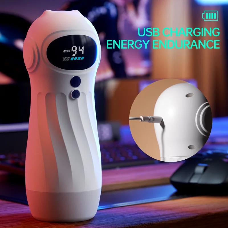 Automatic Sucking Vibrating Male Masturbation Cup — User-Friendly Features and Easy Operation