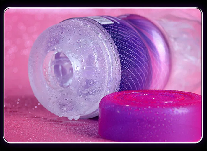 Snail Transparent Silicone Masturbation Cup Ultra Realistic — hình 4