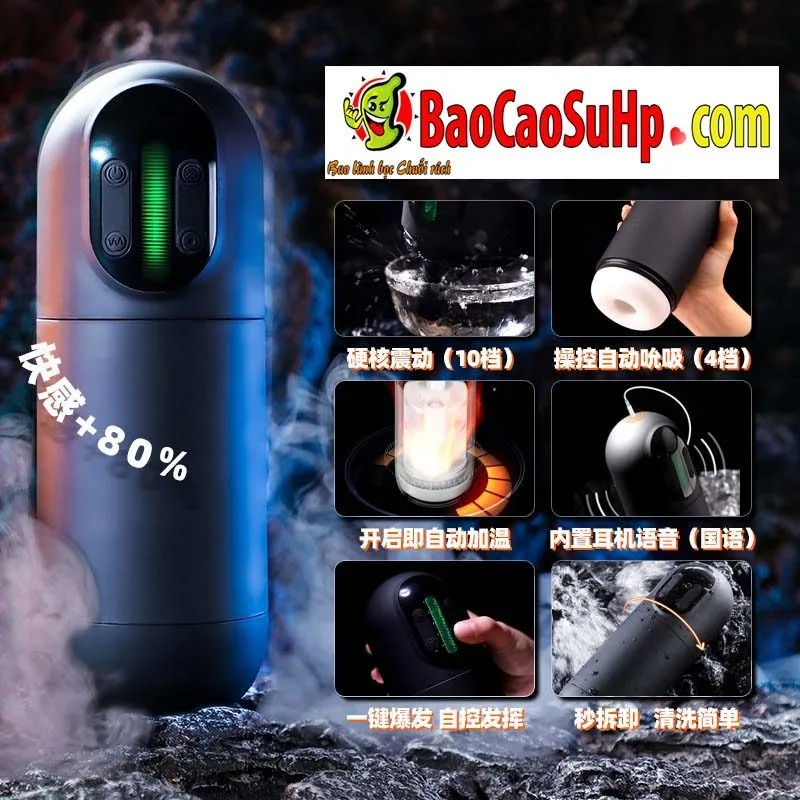 Zz039A Japanese Premium Squeezing Multi-Point Male Cup — hình 2