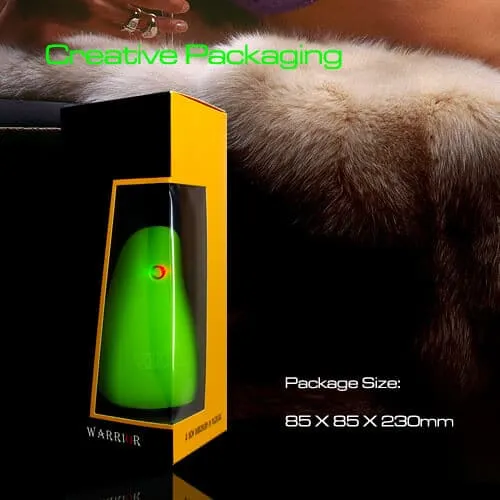 Youcup Warrior Male Masturbator Cup Intense Pleasure — Revolutionary 12-Mode Vibration Technology