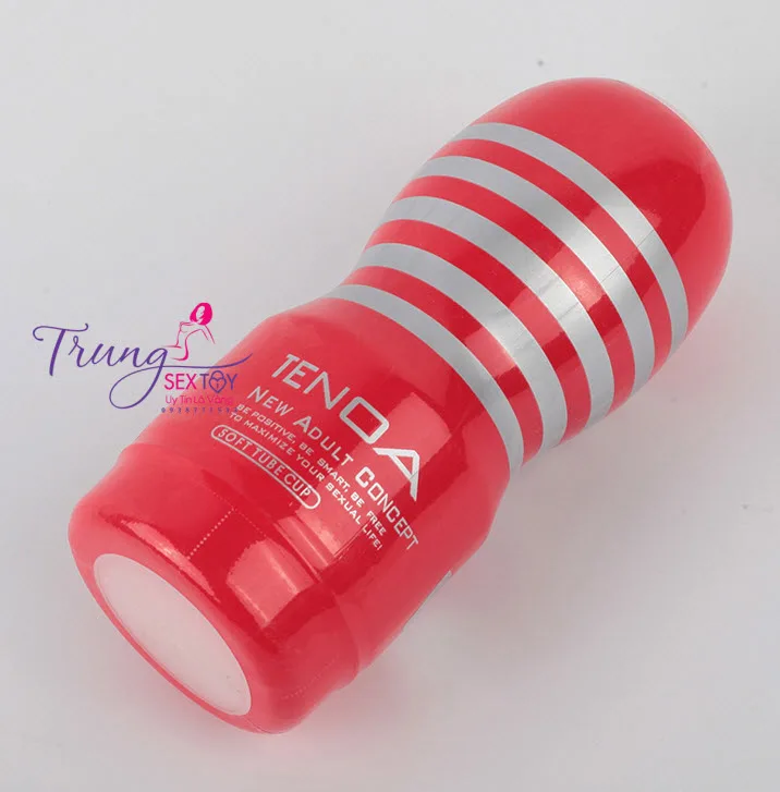Tenoa Reusable Male Masturbator Soft Silicone Toy — hình 7