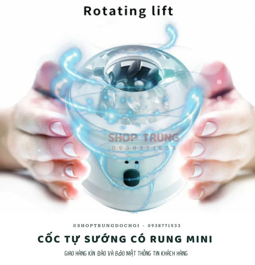 SXTOP Mini Male Vibrating Masturbation Cup TPE+ABS — Product Specifications