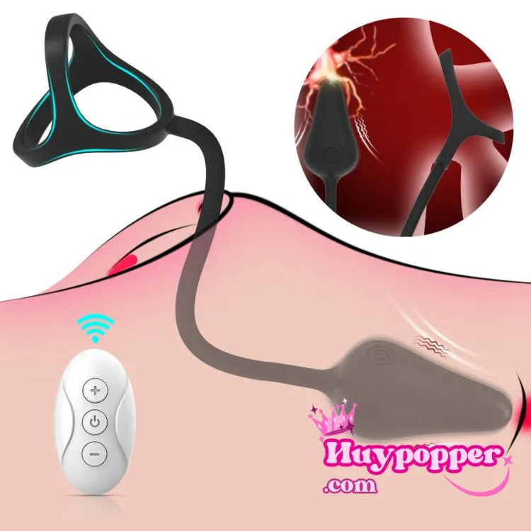Wireless Mini Plug Cockring 10 Mode Remote Control — hình 4