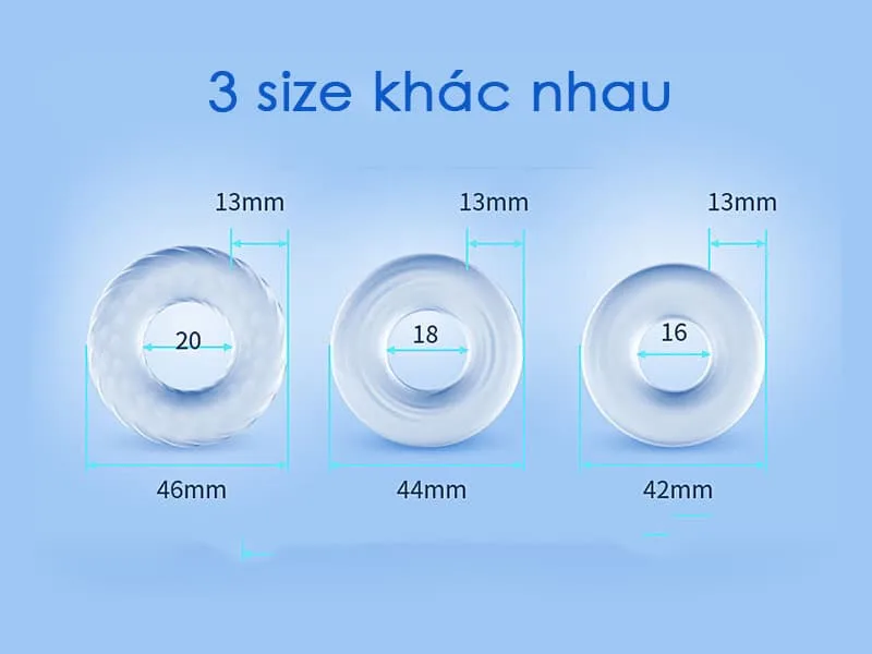 CockTen transparent silicone cock ring for men — Practical and Hygienic for All Occasions