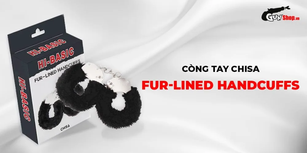 Chisa Fur-Lined Handcuffs BDSM Restraints Play — Premium Materials and Design