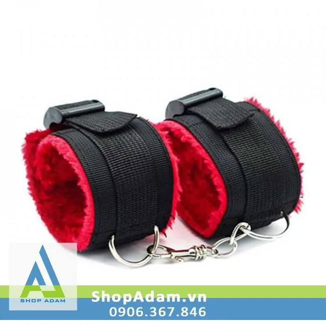Soft Furry Lined Handcuffs Comfortable Restraint for Couples