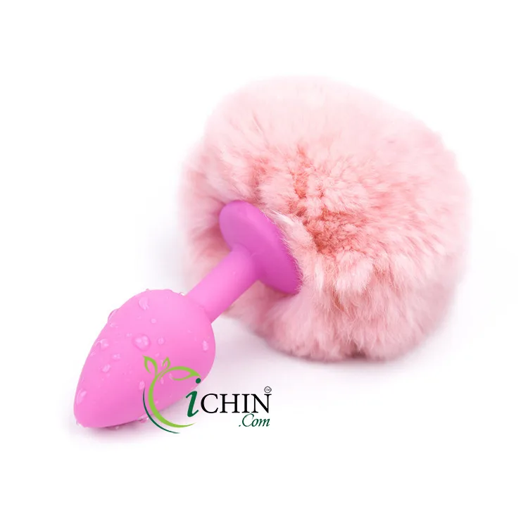 Soft Silicone Bunny Tail Butt Plug Multi-Color Cosplay SM — Versatile and Playful Accessory for Cosplay Lovers