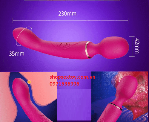 CR 13 Dual Head G-Spot Vibrating Massager — Practical and Convenient