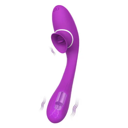 Disa Premium Tongue Vibe Flexible Silicone Female Fun — hình 3