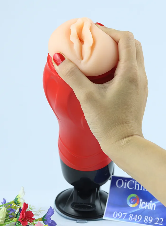 Crazy Bull Wall-Mount Vibrating Realistic Male Masturbator — Versatile Wall-Mount Design for Hands-Free Fun