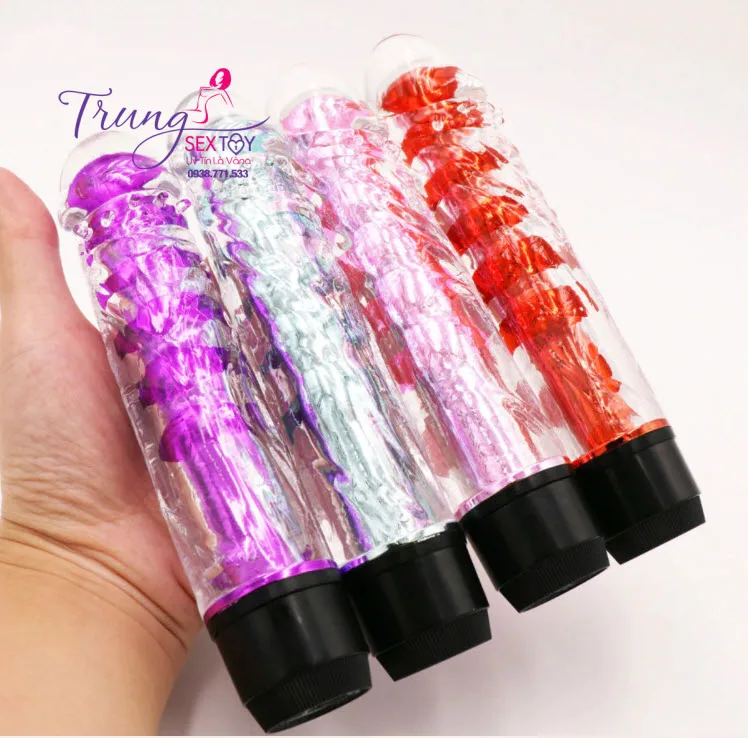 SHEQU Mini Vibrating Multi-Color Dildo for Women — hình 3