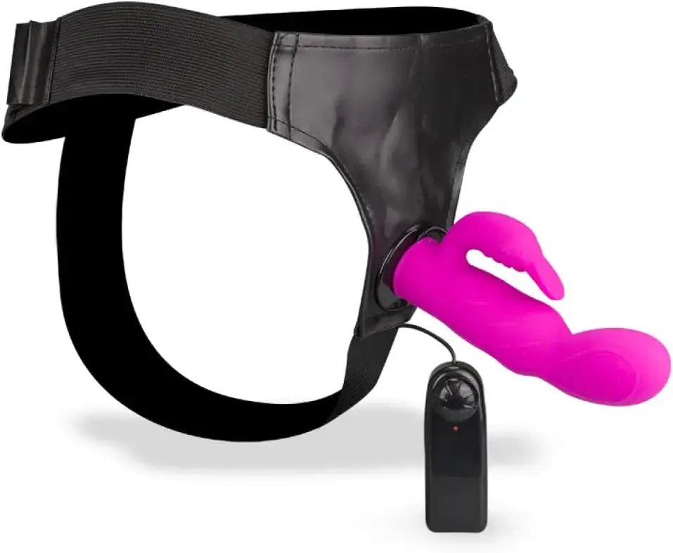Super Vibrating Strap-On Dual Stimulator for Clitoris & — This strap-on vibrator is your ultimate tool for mastering
