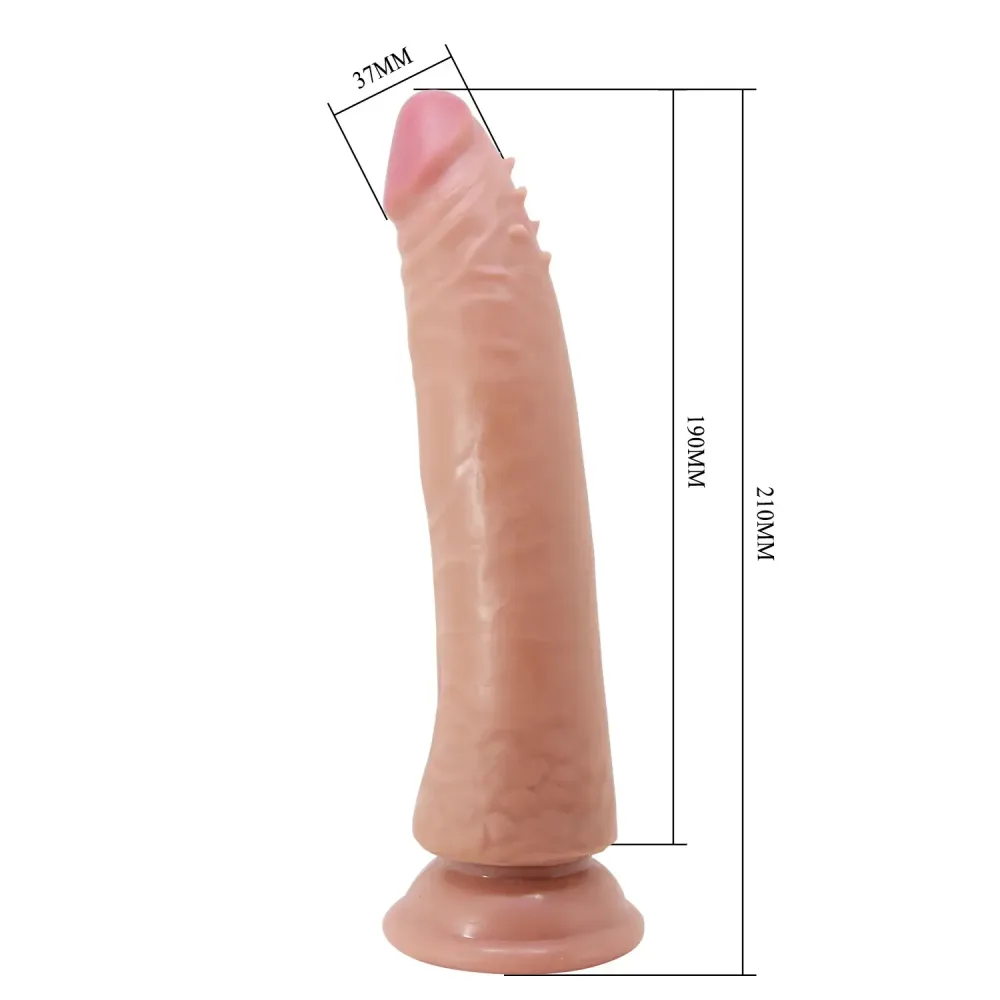 DV33E Soft Wall-Mounted Self-Love Dildo for Intense Pleasure — Key Specifications of the DV33E