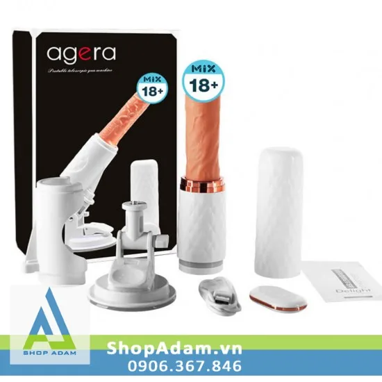 Agera Wall Mounted Heated Vibrating Dildo Remote — Superior Features for an Unmatched Experience