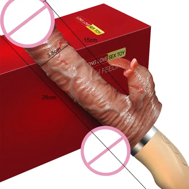 Affordable Automatic Vibrating Realistic Female Dildo — Realistic Design for Ultimate Comfort