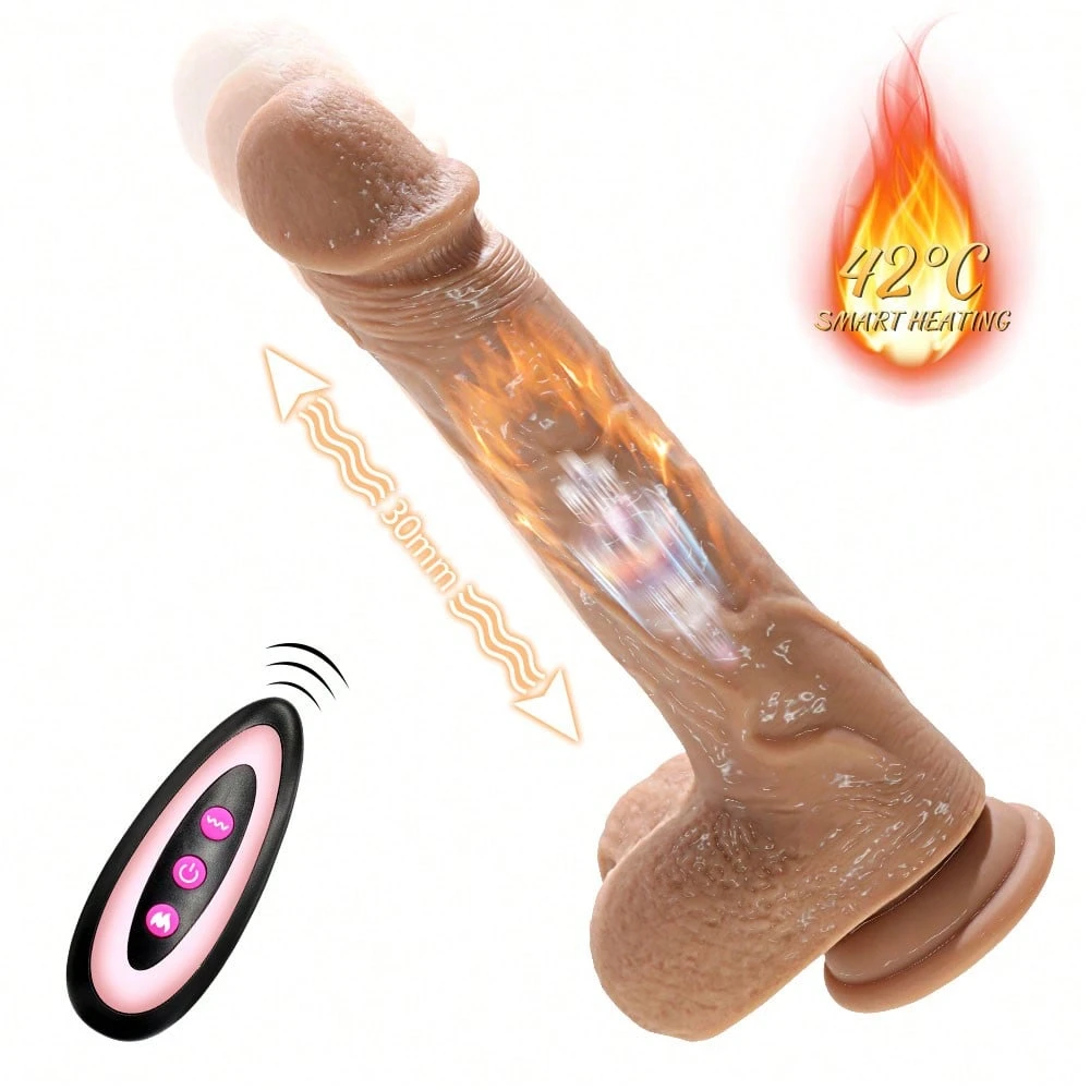 DV60H warming silicone vibrating dildo remote control — Advanced Features of the DV60H for an Elevated Experience
