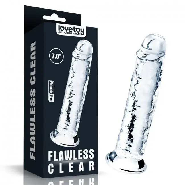 DV55M Transparent Soft Silicone Female Masturbator — Perfect Dimensions for Ultimate Satisfaction