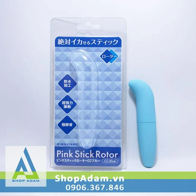 Japanese Stick Rotor G-Spot Vibrator Female Pleasure Toy — hình 2