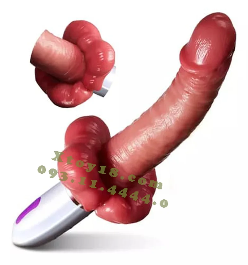 Fun Street Multi-Function Heated Realistic Silicone Dildo — hình 13