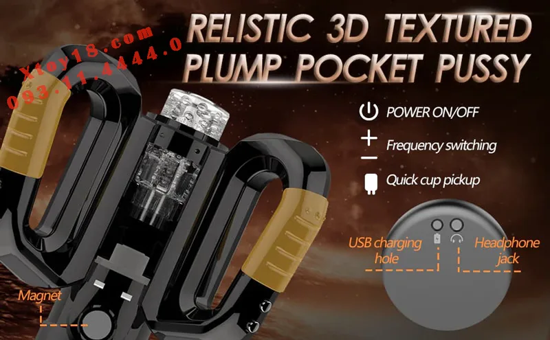 Hercules Esports 3D Rotating Vibrating Voice Realistic — hình 18