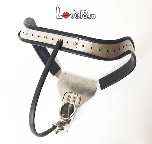 Male Stainless Steel Chastity Cage BDSM Toy — hình 2