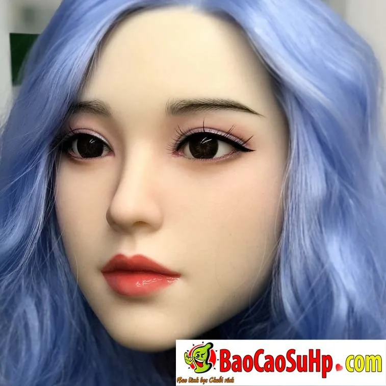 Blue Hair DDZ001 Silicone Realistic Love Doll Head — Key Specifications