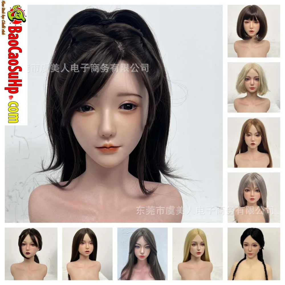 M170091 Full Silicone Hair-Implanted Makeup Doll Head — Why Choose Our Silicone Sex Doll Head?