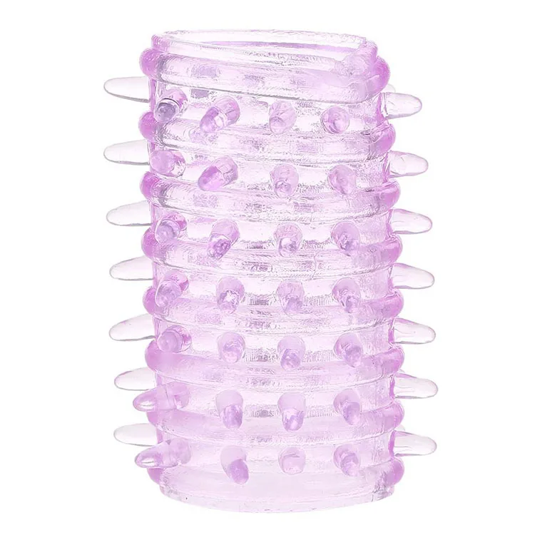 Silicone Spiked Sleeve Enhancer Flexible Comfortable Fit — hình 4