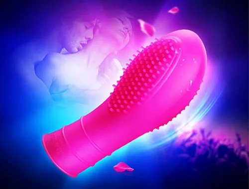 Fingertip Sleeve Clitoral G-Spot Enhancer Soft Silicone — hình 2