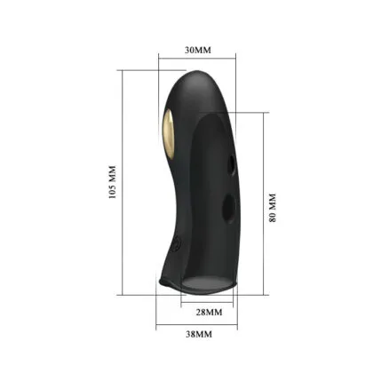 Marico 24K Gold Fingertip Electric Vibrator — hình 3