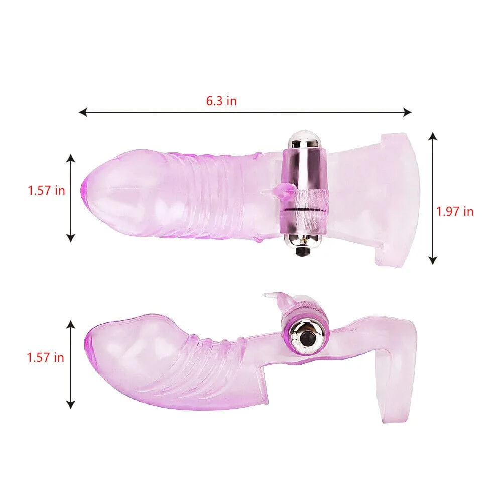 DC10T Vibrating Finger Sleeve Clitoral Stimulator Couple — Product Specifications