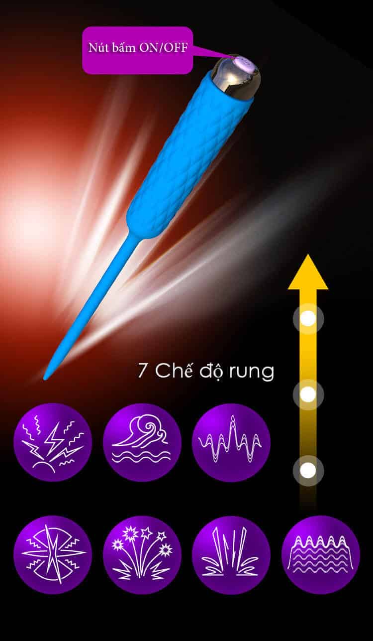 DC11 Urethral Vibrating Probe Stimulator Male Erotic Toy — Buy now and unlock deeper passion!