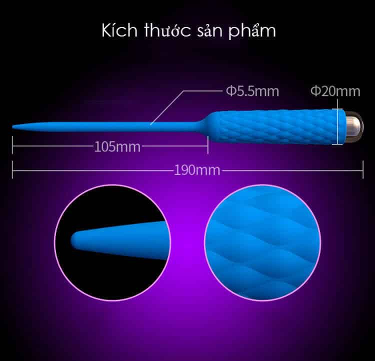 DC11 Urethral Vibrating Probe Stimulator Male Erotic Toy — Superior Design and Specifications for Maximum Sensation