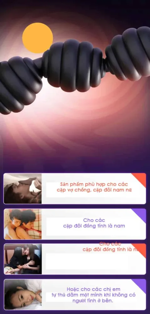 DC11A Cat Tail Beads Anal Male Stimulator Silicone Safe — hình 10