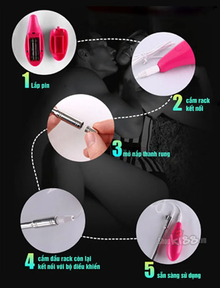 DC11B Stainless Steel Urethral Stimulator Safe Fun — hình 3