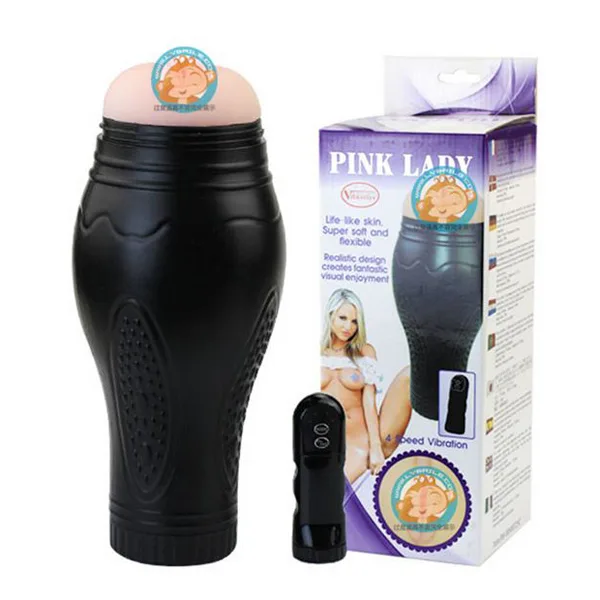Pink Lady 4-Speed Vibration Flashlight Masturbator Soft — Avoid exposing the electronic components to water and