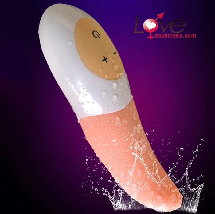 Soft Tongue Licking Double Vibrators G-Spot Female Massager — hình 7