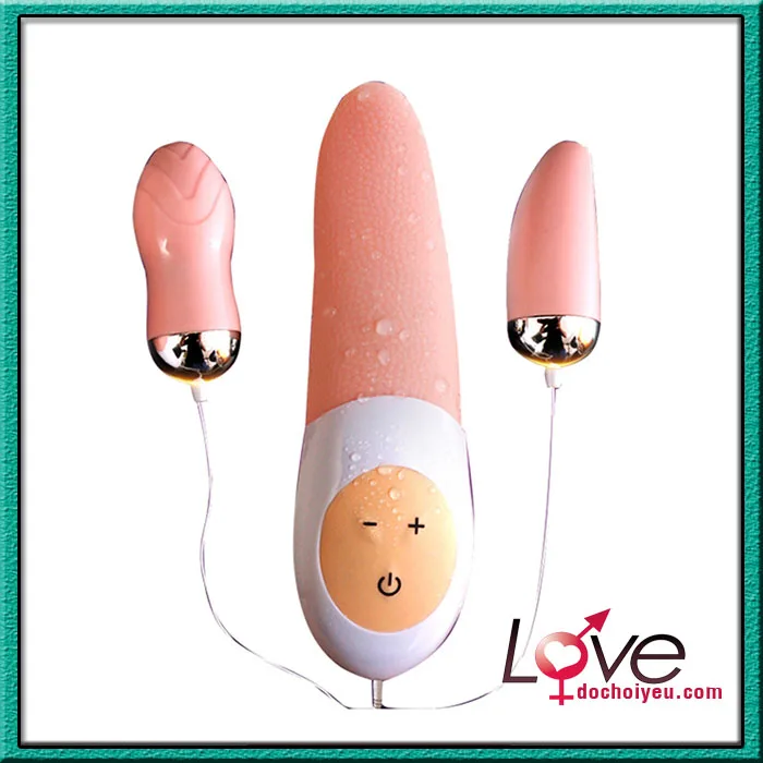 Soft Tongue Licking Double Vibrators G-Spot Female Massager — hình 4