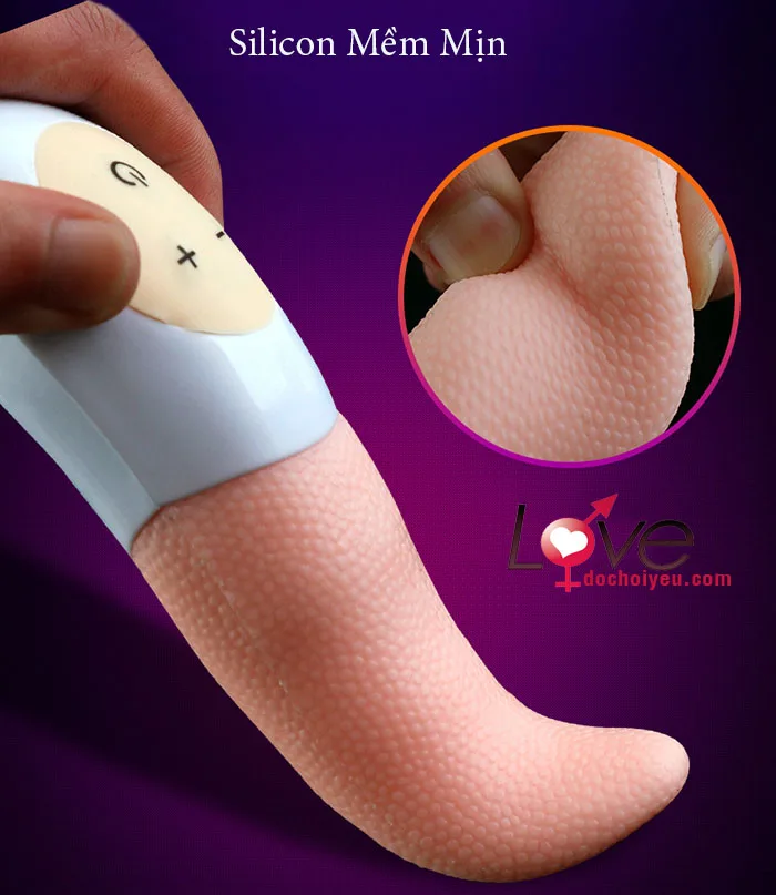 Soft Tongue Licking Double Vibrators G-Spot Female Massager — hình 8