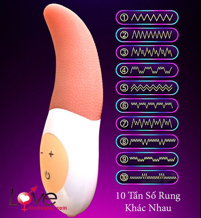 Soft Tongue Licking Double Vibrators G-Spot Female Massager — hình 9