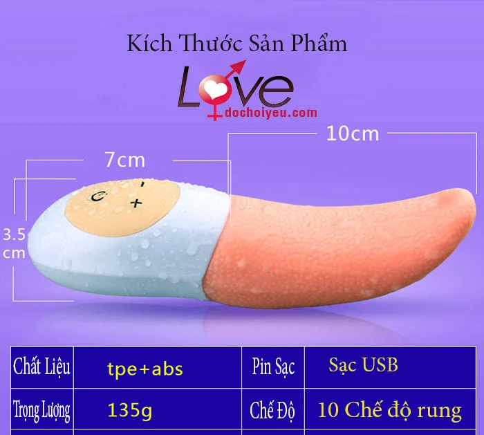 Soft Tongue Licking Double Vibrators G-Spot Female Massager — hình 10