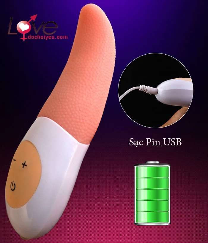 Soft Tongue Licking Double Vibrators G-Spot Female Massager — hình 11