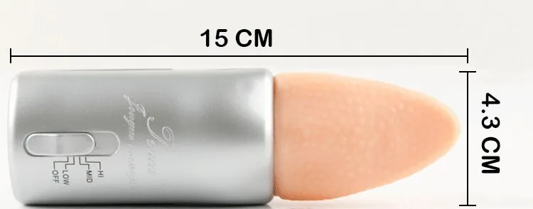 DC22C Clitoral Tongue Vibrator with Egg Pleasure — hình 3